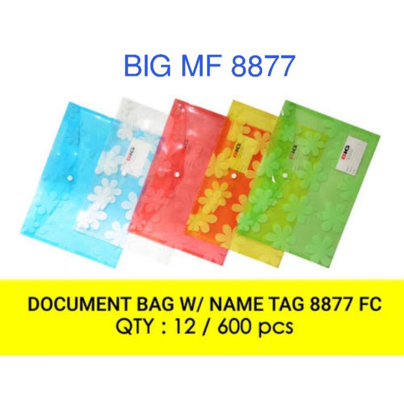 

Map Plastik Benik dan Nametag BIG MF 8877 dan BIG MF 8800