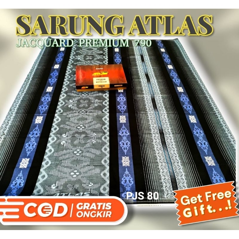 SARUNG ATLAS JACQUARD SONGKET PREMIUM 790 TERMURAH