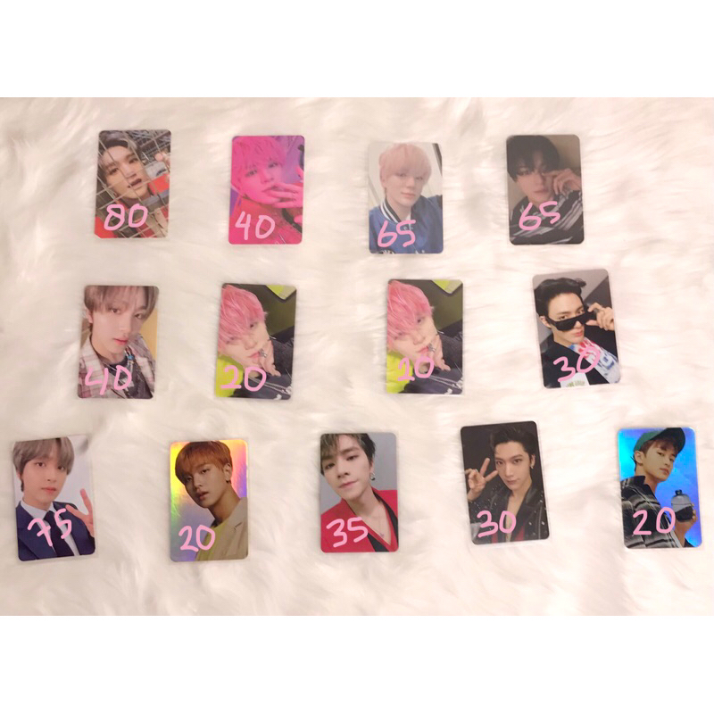 PHOTOCARD NCT WAYV JENO HAECHAN MARK TEN XIAOJUN MUMO HOT SAUCE HOLO 2018 KIHNO ARRIVAL TRADING CARD