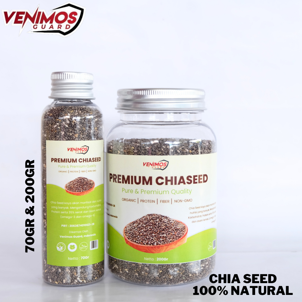 

VENIMOS PREMIUM CHIASEED | CHIA SEED MEXICO ORGANIK | CHIASEED BUMBU DIET | CHIASEED