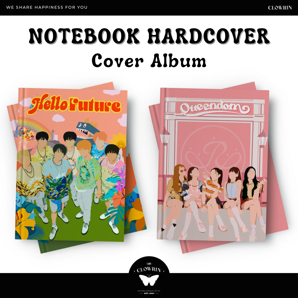 

NOTEBOOK HARDCOVER - COVER ALBUM KPOP