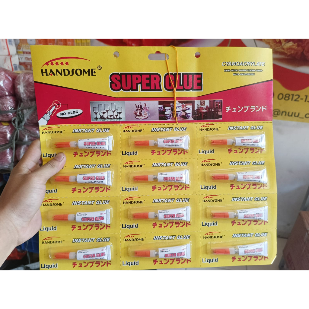 

[ 1PCS ]Lem Handsome super glue murah harga Lem power