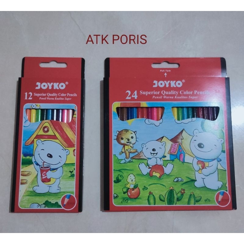 

Pensil cat warna joyko cp-24B/ Pensil gambar warna joyko CP-24B