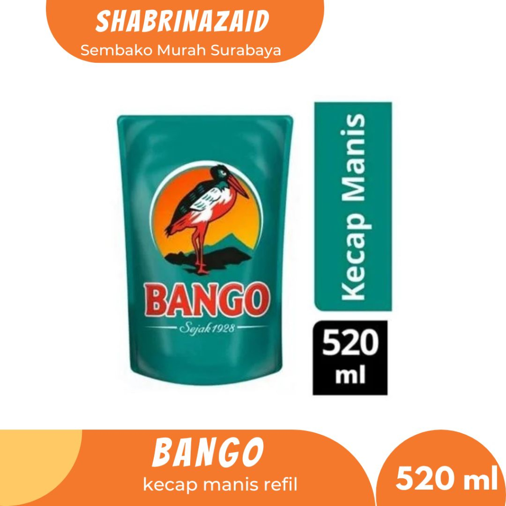 

*SHABRINA* Kecap Bango Refil 520 ml