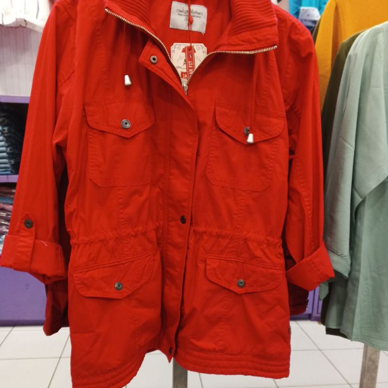 Jaket Wanita Ako Semi Parka