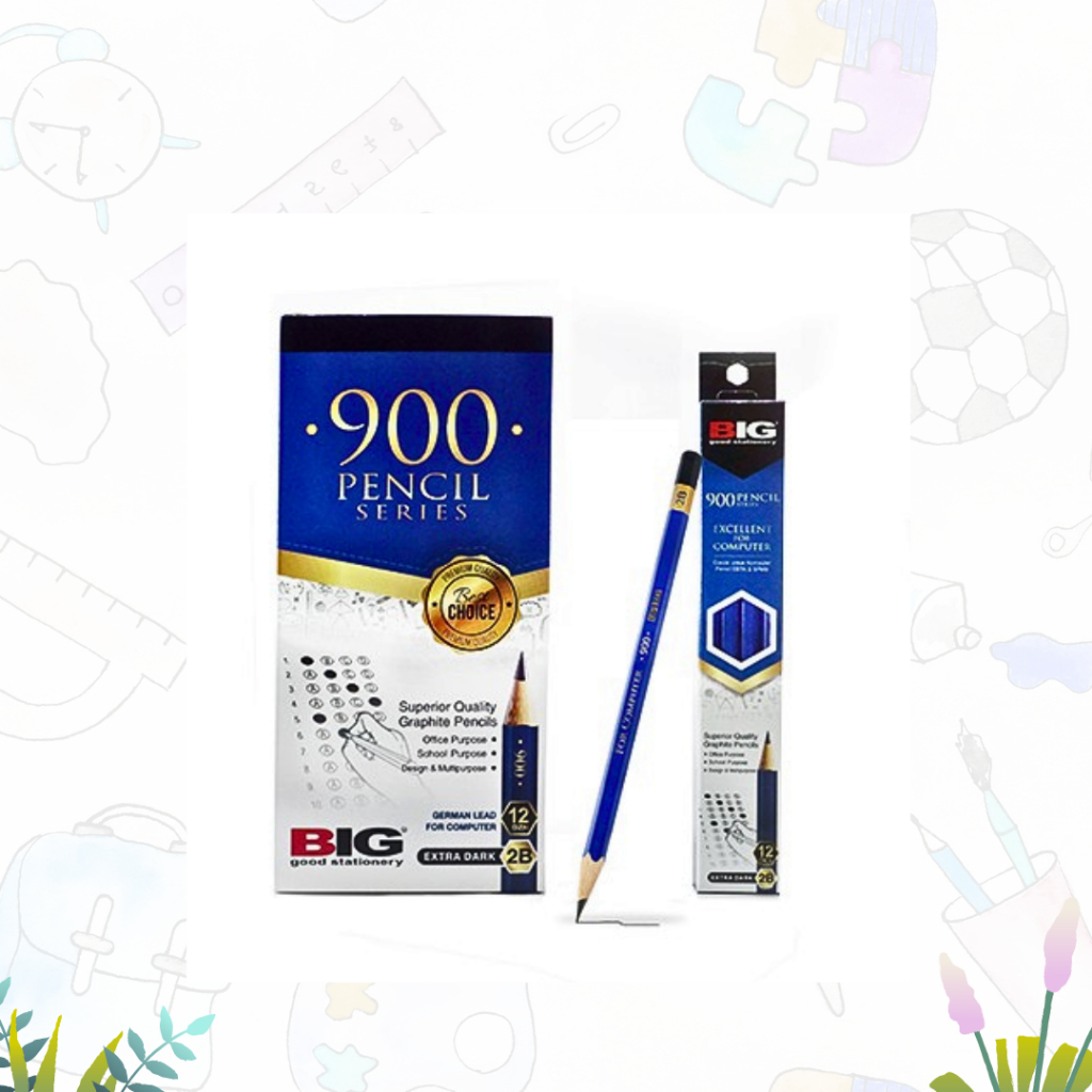 

PENSIL/PENCIL/PENSIL 2B/PENSIL UJIAN KOMPUTER/PENSIL BIG 2B SERIES 900 (PCS)