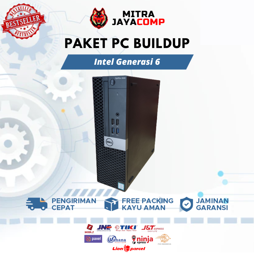 PC BUILDUP BRANDED DELL OPTIPLEX 3040 Intel Core i7 6700 i5 6400 i3 6100