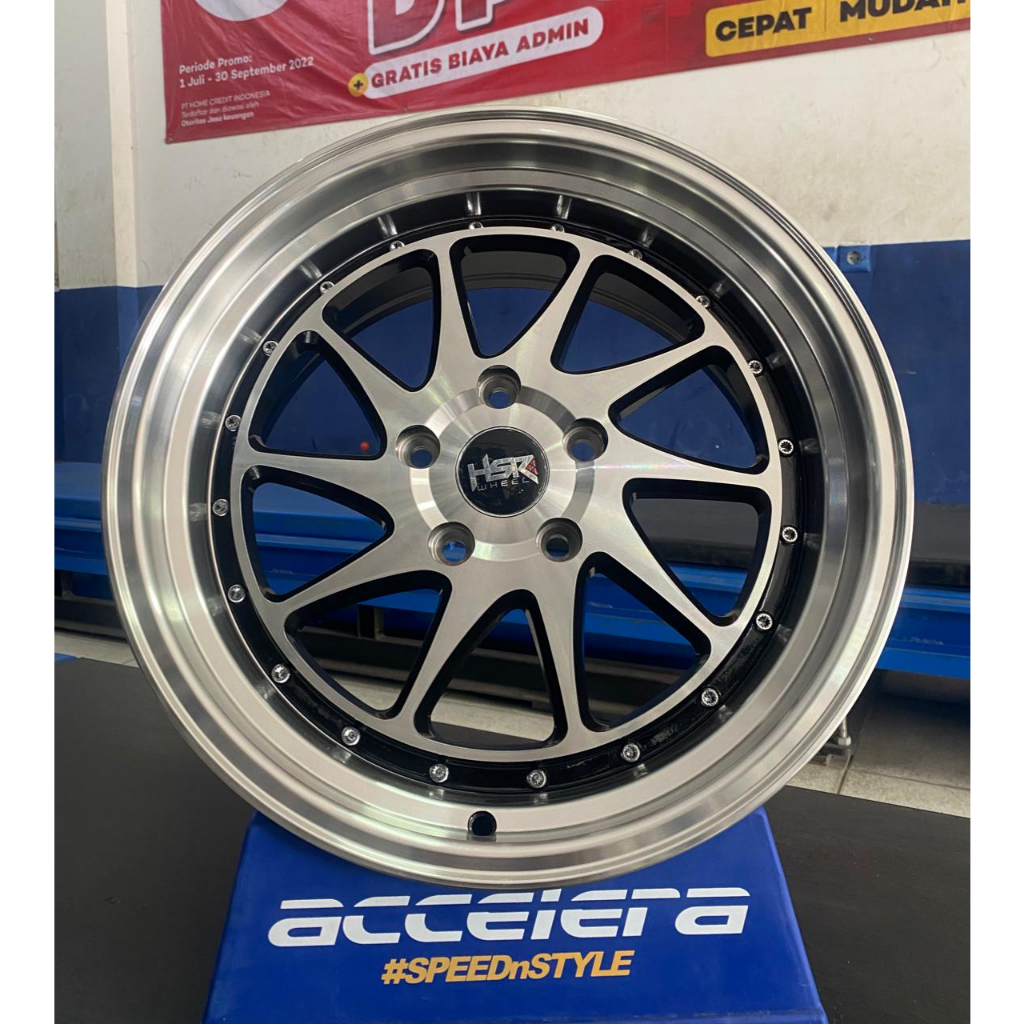 velg racing  OZORA HSR ring 17 lebar  celong 7.5/8,5 untuk mobil toyota innova,Rush