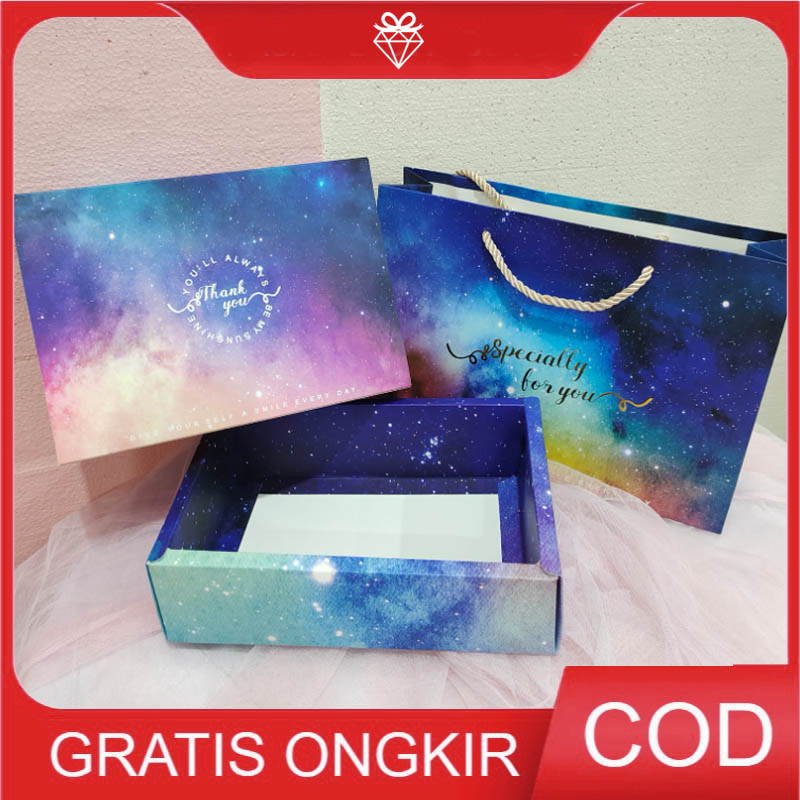 

Galaxy Box - Kotak Kado Hampers - Giftbox Souvenir GB023