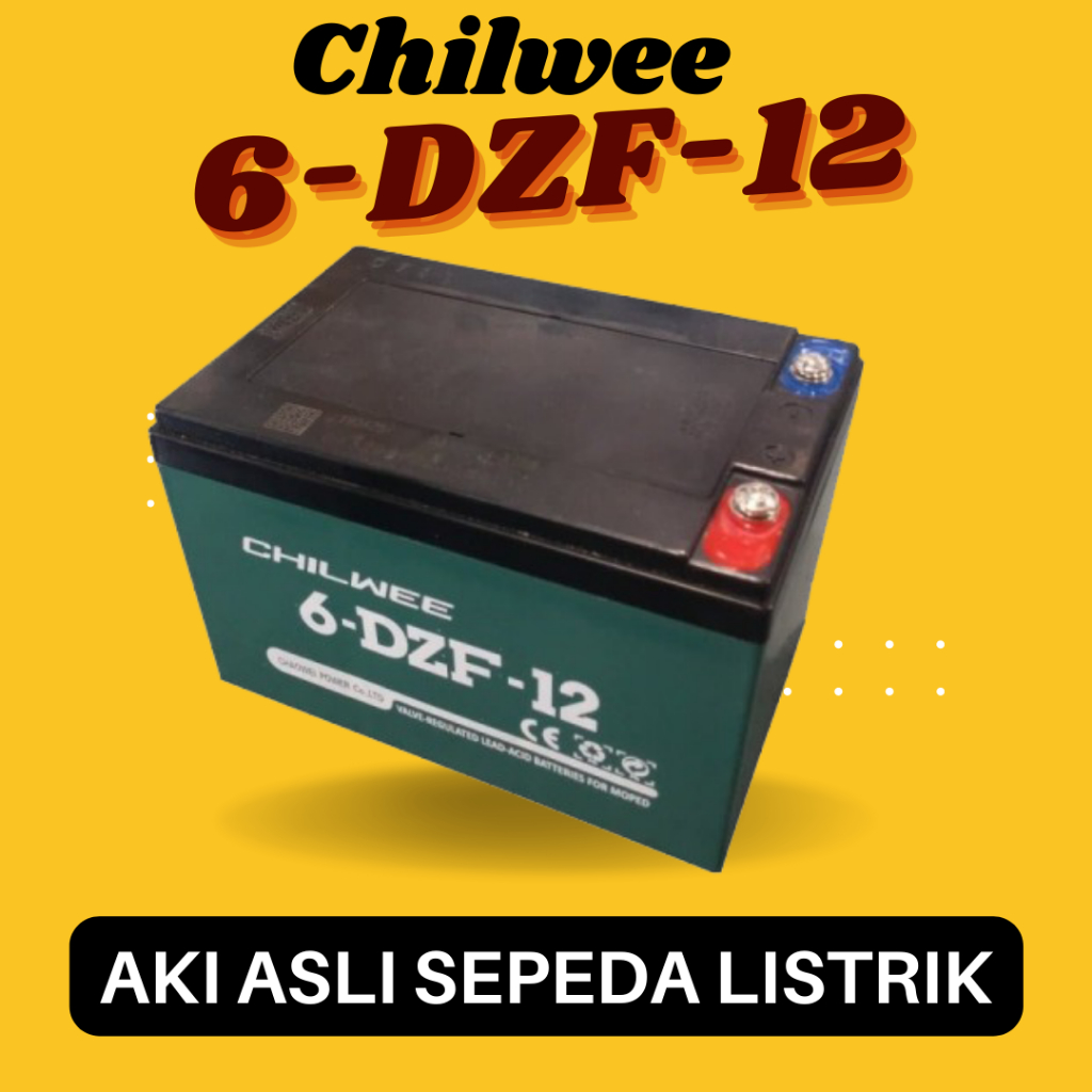 Aki Goda (Chilwee), Xupai, Kijo 6-DZF-12 Skuter listrik Sepeda Listrik Motor listrik