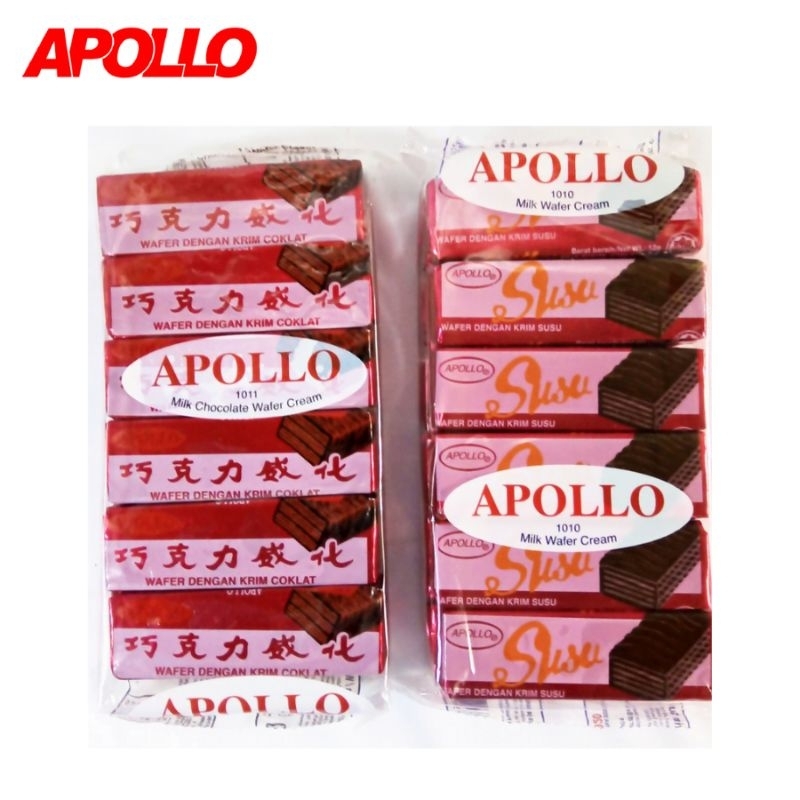 

Apollo Wafer Susu Dan Cokelat Wafer Malaysia