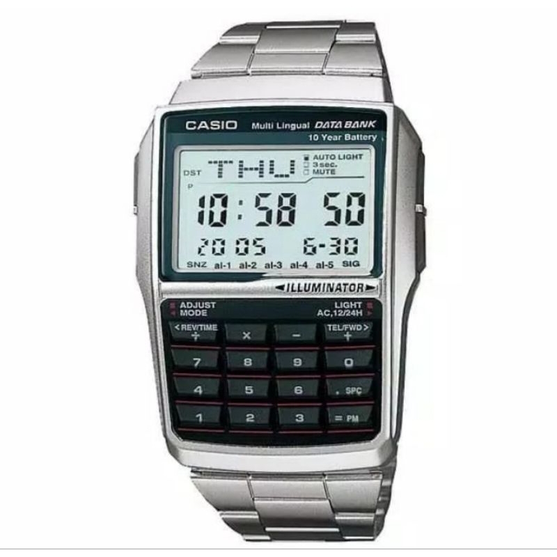 CASIO DBC-32D-1ADF Jam Tangan Digital kalkulator Pria Original