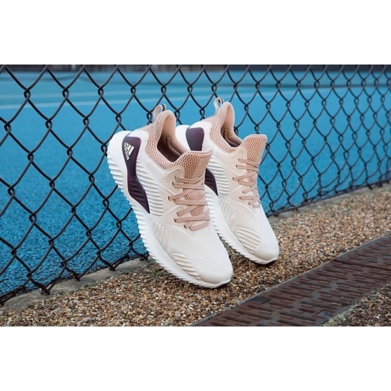 ADIDAS ALPHABOUNCE BEYOND ASH PEARL SEPATU OLAHRAGA PEREMPUAN