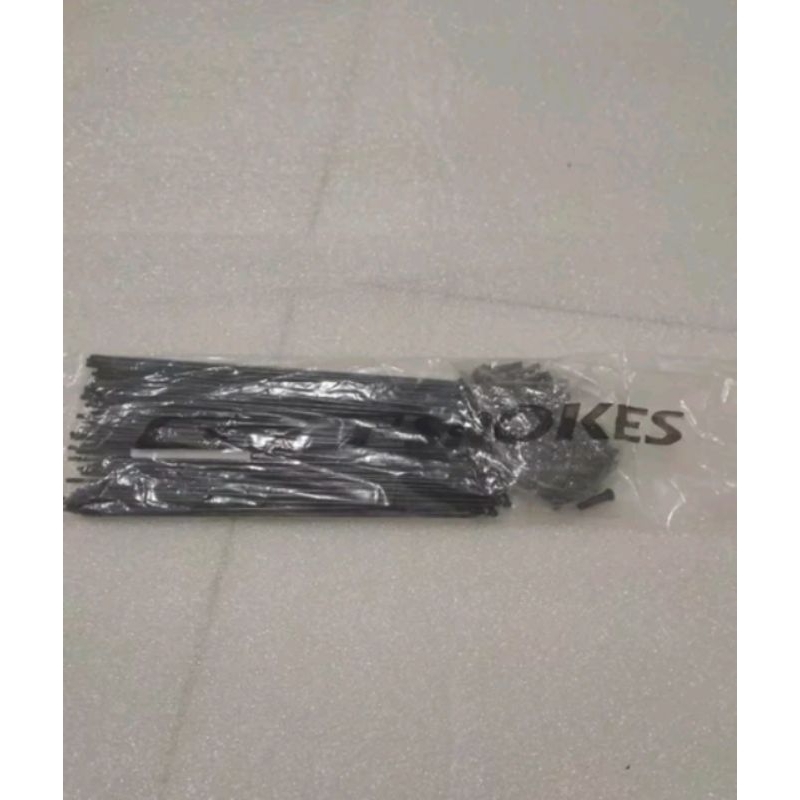 spoke jari jari sepeda 20 Panjang 187mm stainless HItam GT
