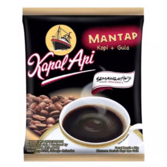 

Kapal Api Mantap Kopi + Gula Renceng