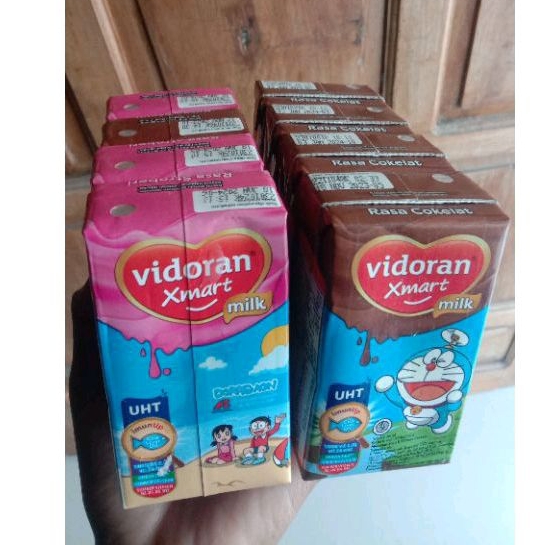 

susu uht vidorant xmart 120ml (1banded isi 4pc)