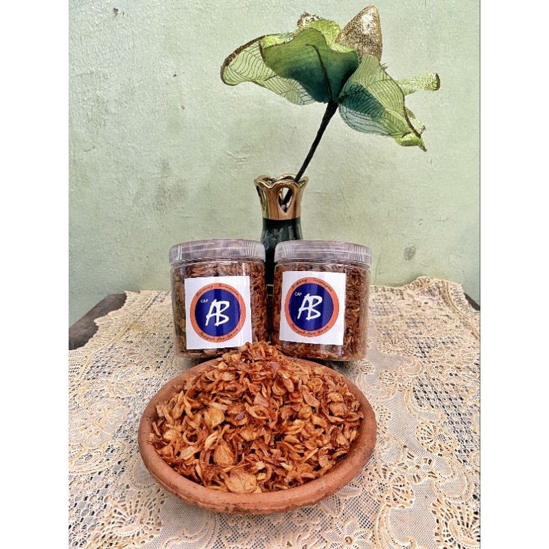 

Bawang Goreng cap AB berat 200gr