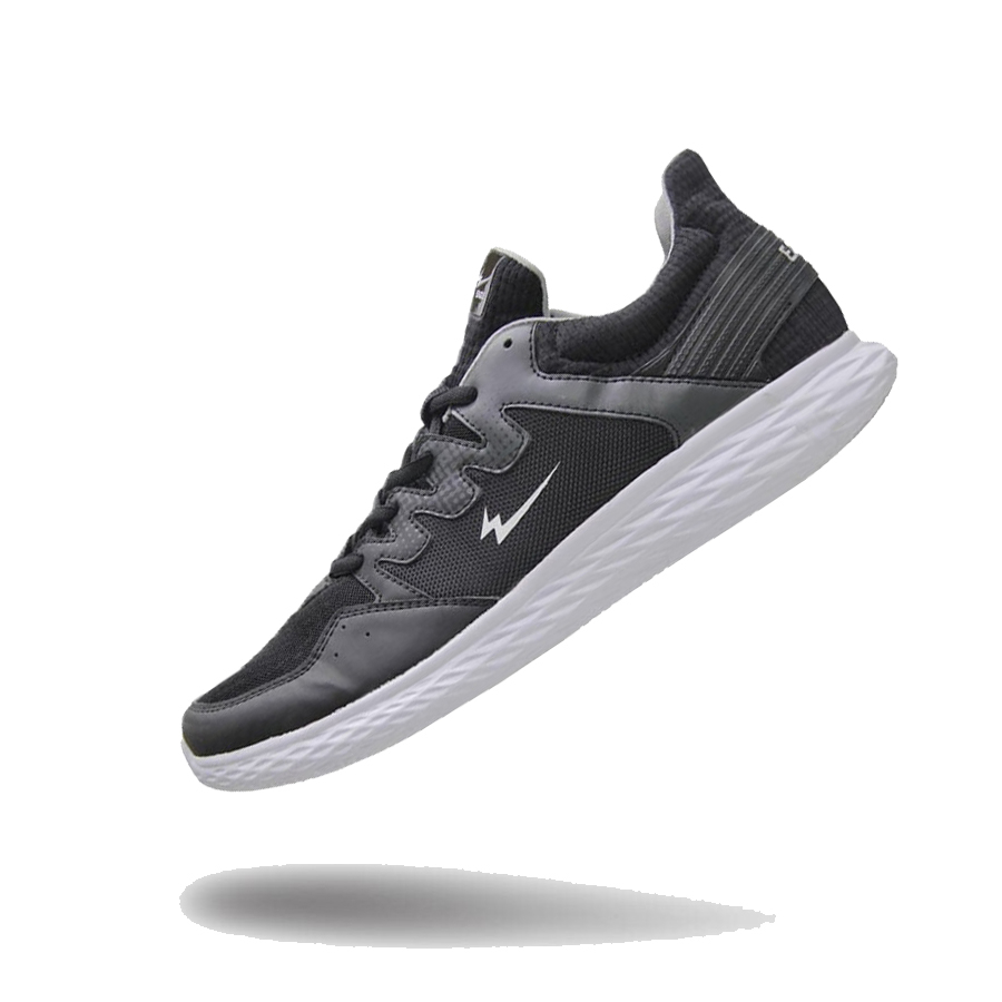 SALE Sepatu Eagle Maverick Shoes Running Hitam Putih Original