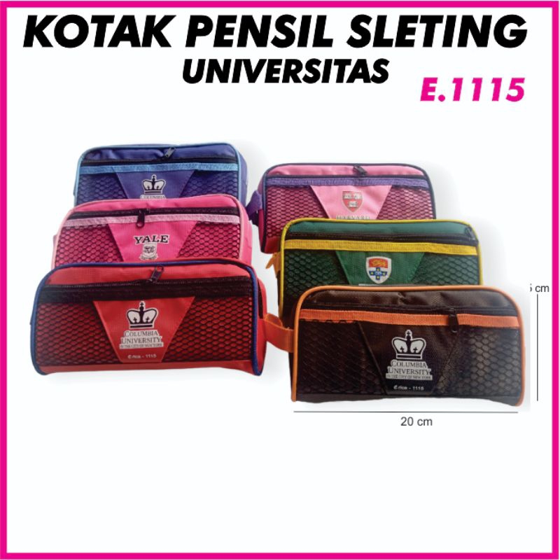 

KOTAK PENSIL SLETING UNIVERSITAS / TEMPAT PENSIL ERICA-E.1115