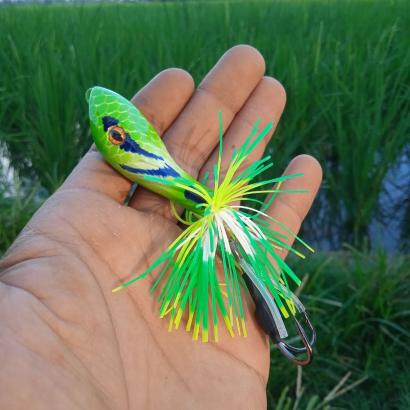 JUMP FROG GEOL LURE CASTING GABUS 5 CM