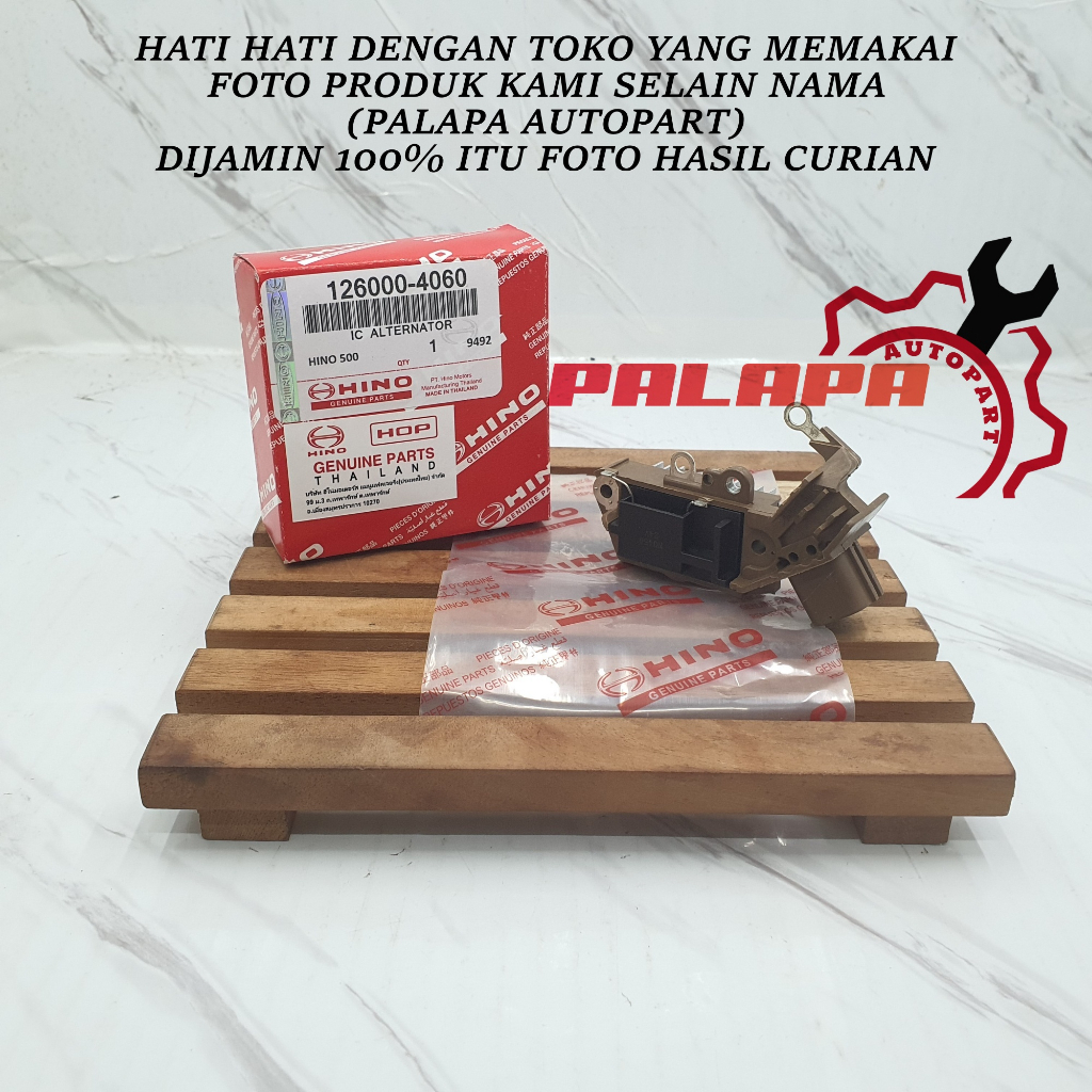 IC REGULATOR DINAMO ALTERNATOR hino lohan fm260ti hino lohan 500
