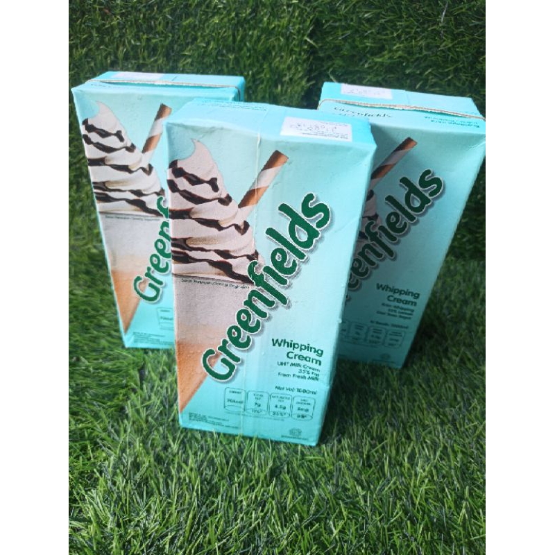 

Whipping cream greenfild 1ltr