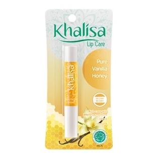 KHALISA Lip Care Pure Vanilla Honey SPF 25,Vitamin E