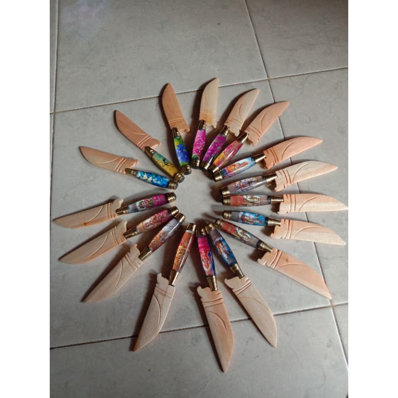 Tiuk Bali || Tiuk metuesan || Pisau Dapur || Pisau Janur