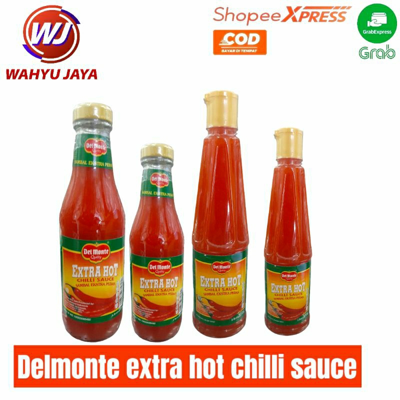 

Delmonte extra hot chilli sauce