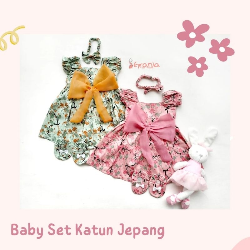 Baju Newborn Bayi Lucu Katun Jepang