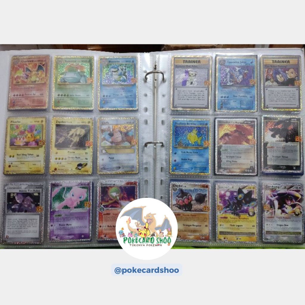 POKEMON PROMO 25 DUA PULUH LIMA TAHUN / POKEMON ANNIVERSARY 25th INDONESIA MURAH / SPESIAL 25 TAHUN 