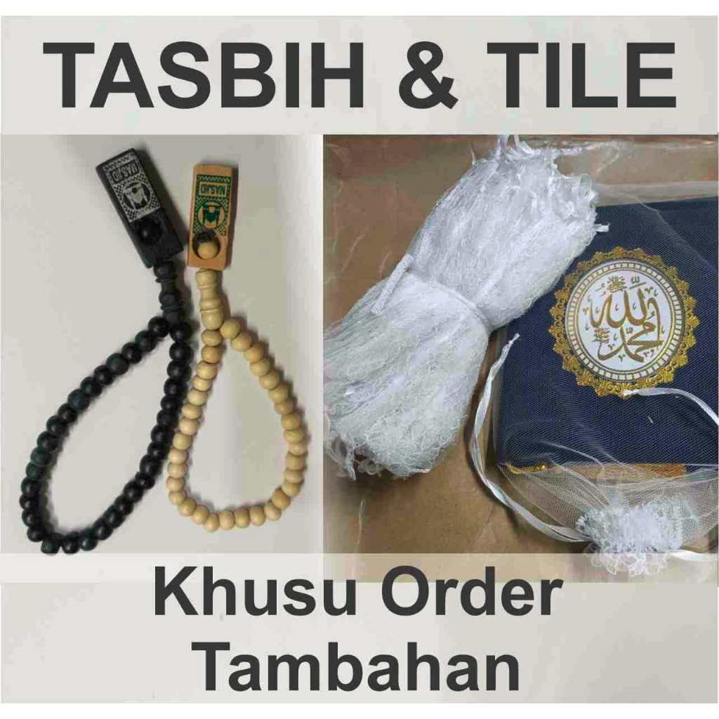 TASBIH & KANTONG YASIN / TILE YASIN