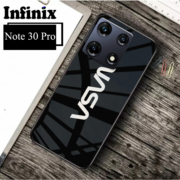 (SC192) Softcase Glass Kaca Infinix Note 30 Pro- Kesing Hp Infinix Note 30 Pro- Softcase Glass Hp In