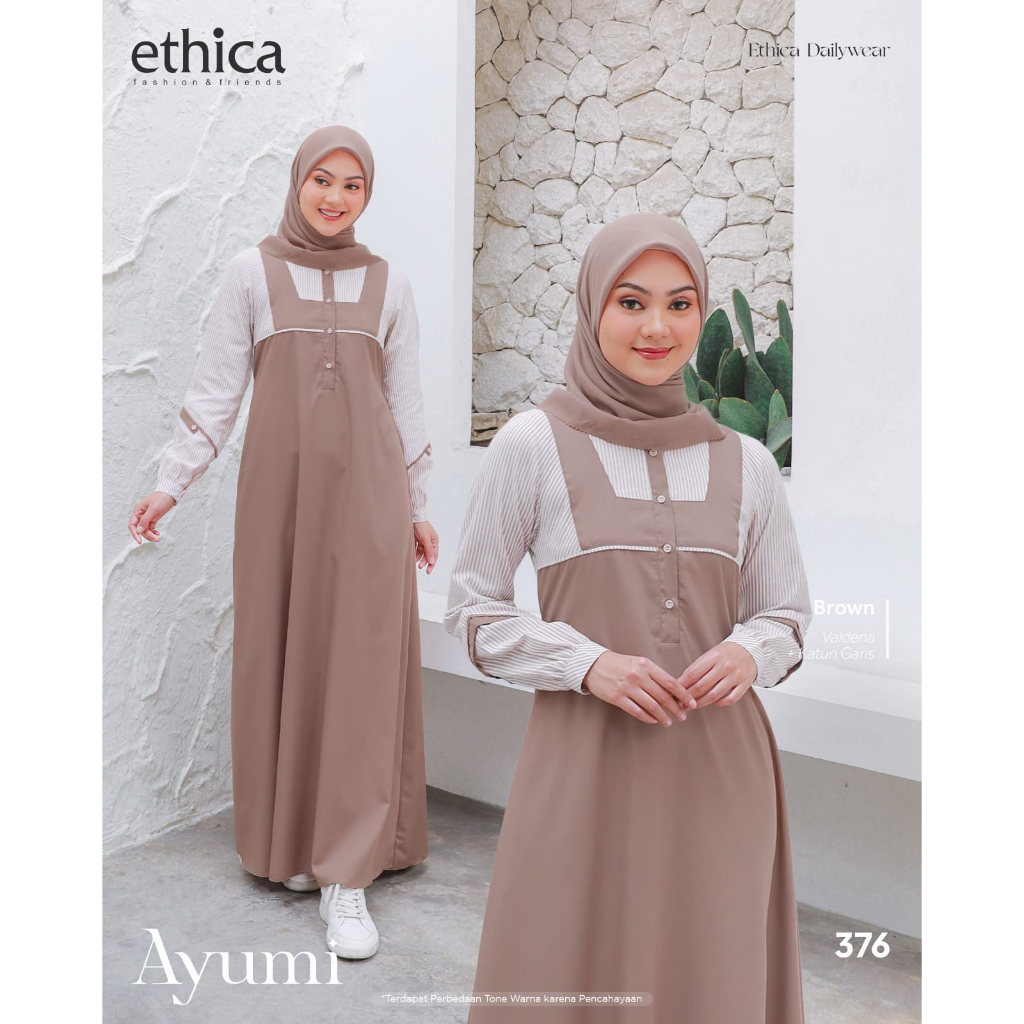 AYUMI 376/GAMIS WANITA MUSLIM /GAMIS BUSUI/GAMIS TERBARU
