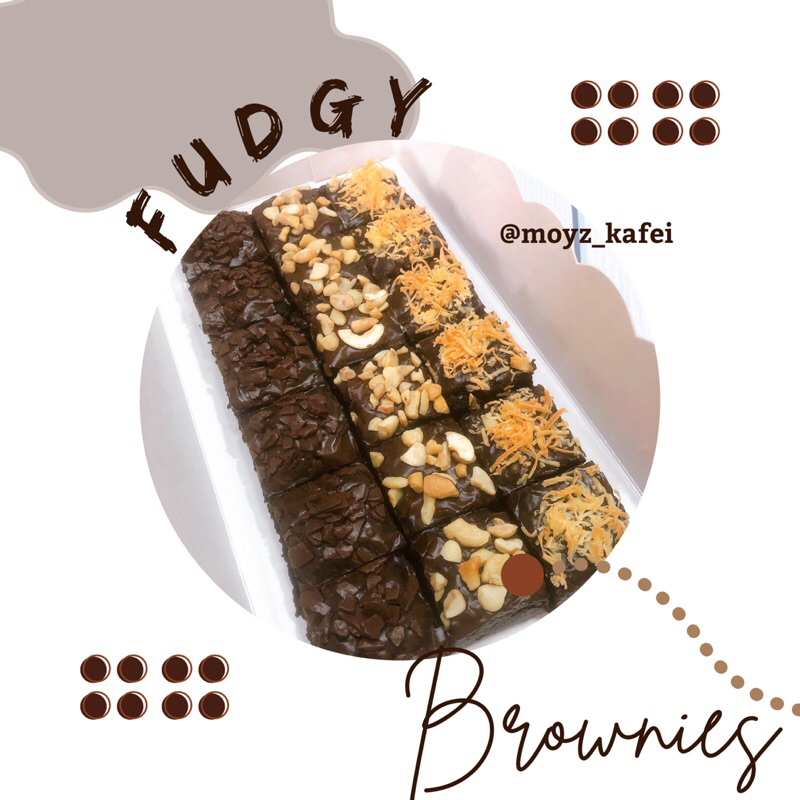 

Premium Fudgy Brownies TANPA PENGAWET & PENGEMBANG