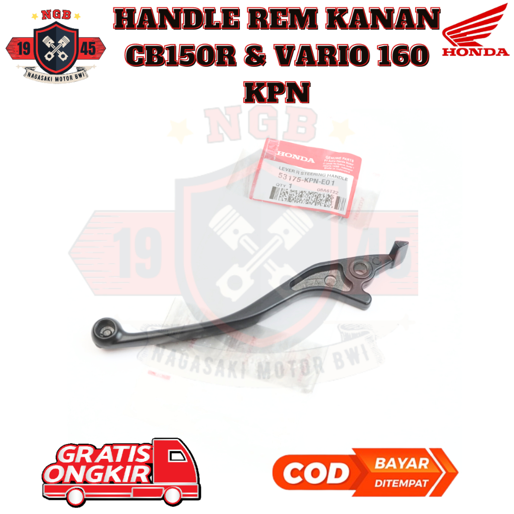 hendel rem cbr150r - handle cbr 150 r - Handle Rem Kanan KPN Honda CBR 150