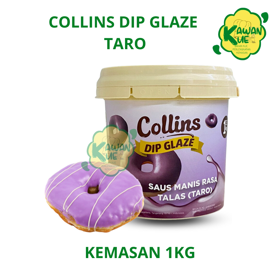 

COLLINS DIP GLAZE TARO / TALAS 1KG
