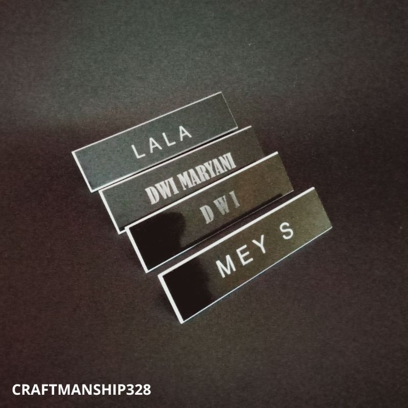 

NAMA DADA / NAME TAG