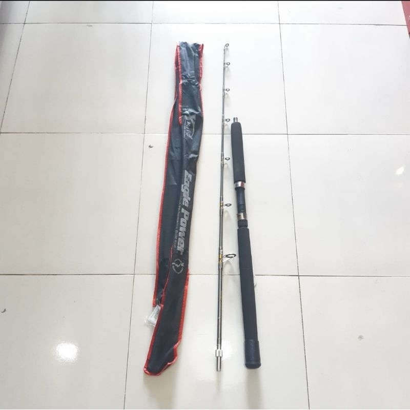 Joran Jigging Xpuyu Eagle Power 150cm 165cm sambungan Drat