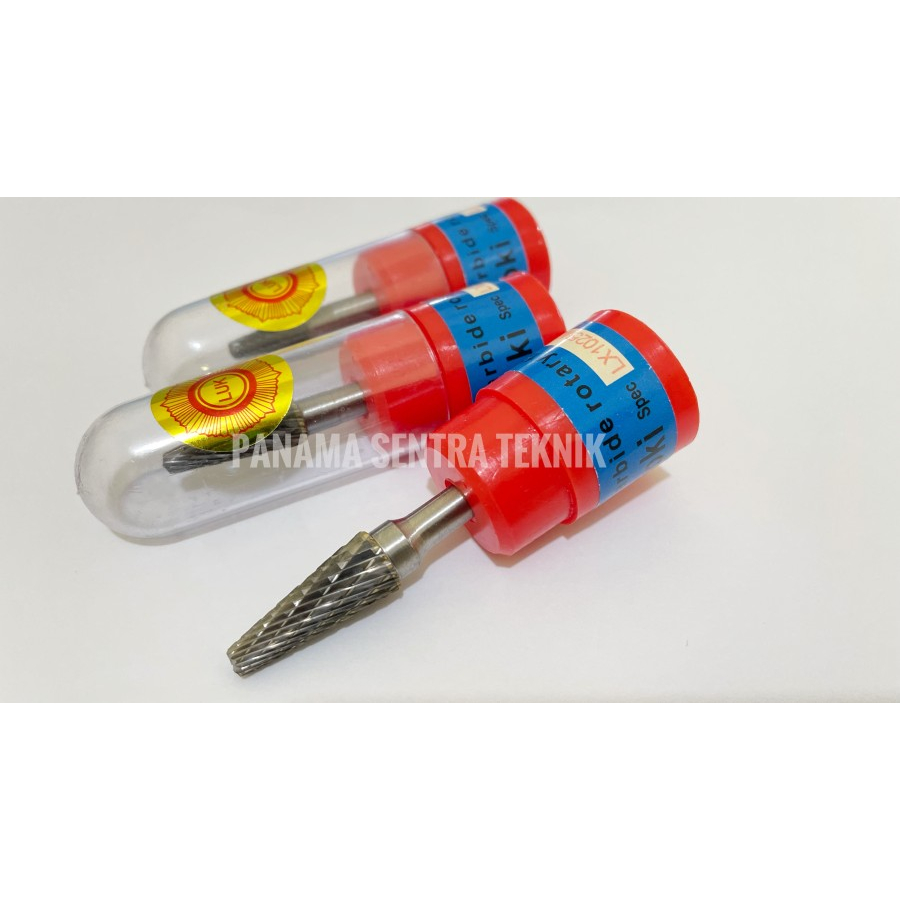 TOKI LX1025M06 2 Alur Carbide Rotary Mata Tuner Cuner 10 mm Shank 6 mm