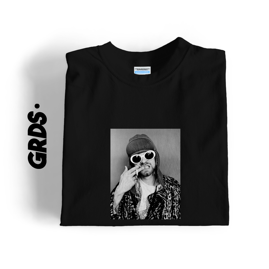 KAOS KURT COBAIN NIRVANA / T-SHIRT KURT COBAIN
