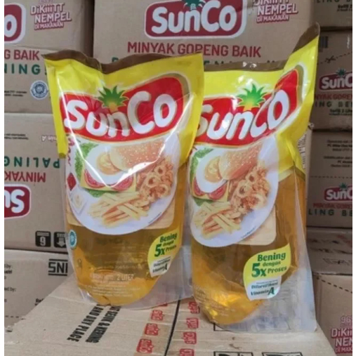 

SunCo Minyak Goreng Masakan Kemasan Pouch @2L