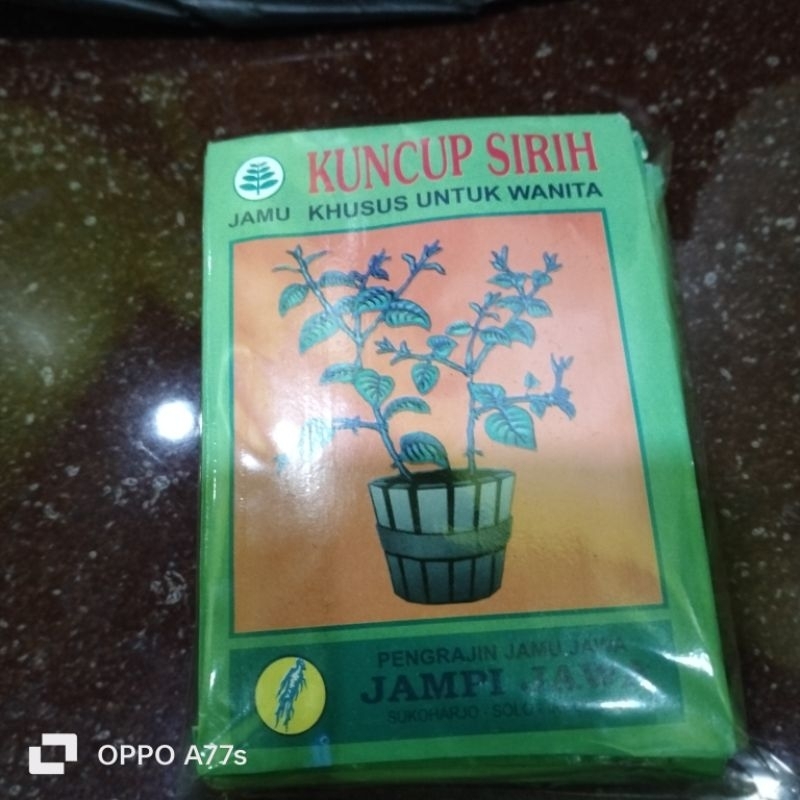 

jamu kuncup sirih