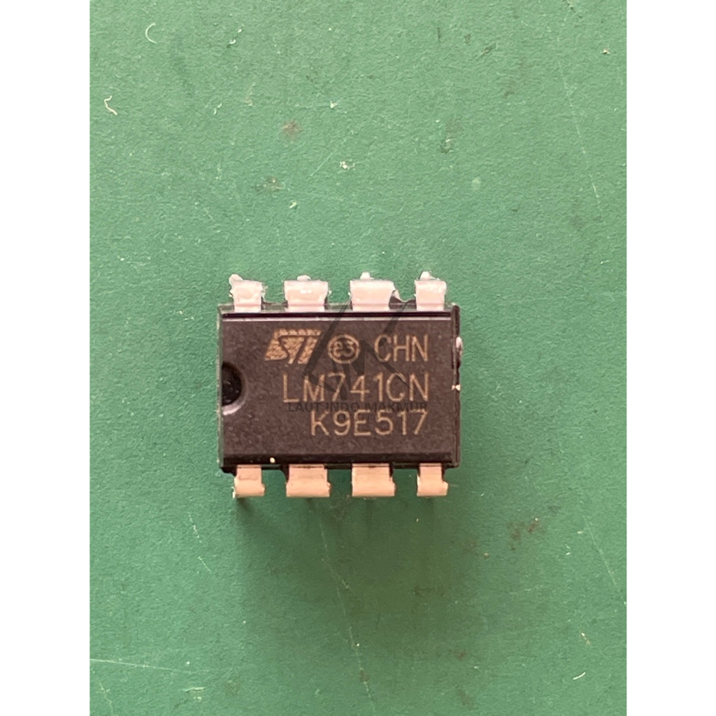 5 BUAH LM741 MERK ST ORIGINAL IC LM741CN ORI LM 741 ASLI 741N ups