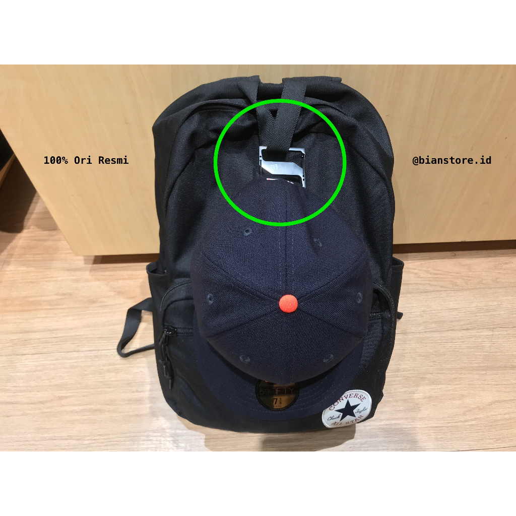 New Era Cap Clip Black 100% Original Resmi