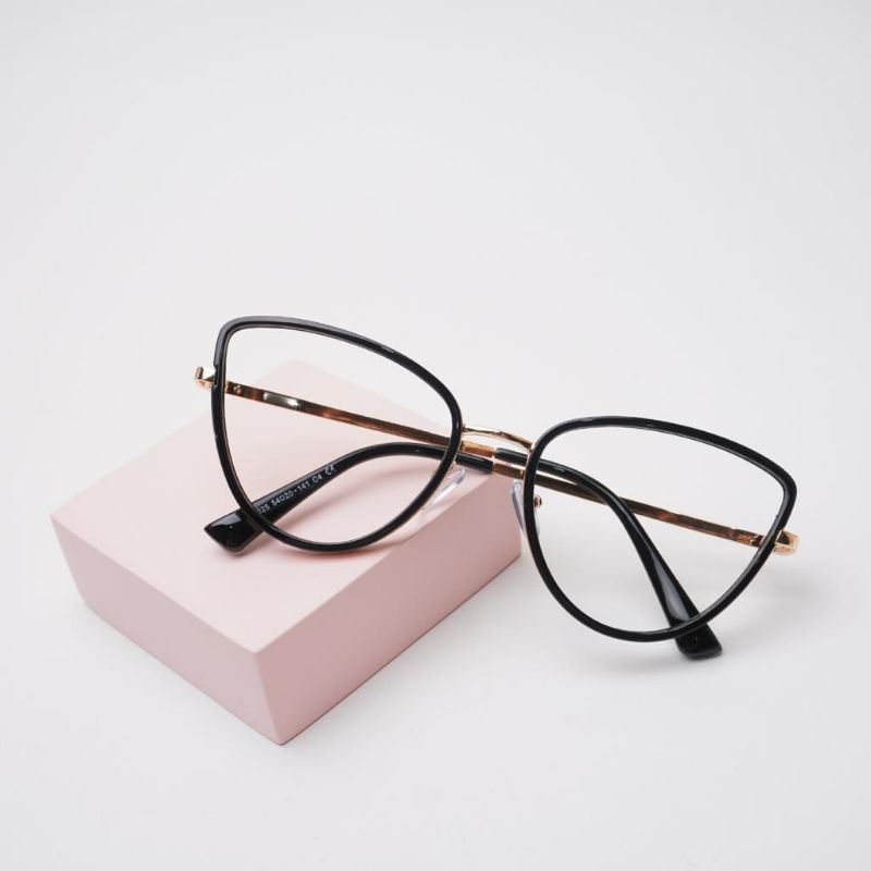 KACAMATA CAT EYE MINUS WANITA FRAME LENSA ANTI RADIASI | KACAMATA PHOTOCROMIC | KACA MATA WANITA CAT