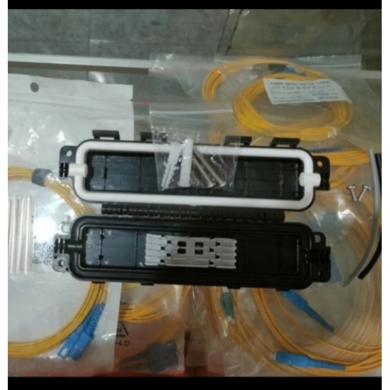 mini closure 4 core kabel dropcore/drop wire