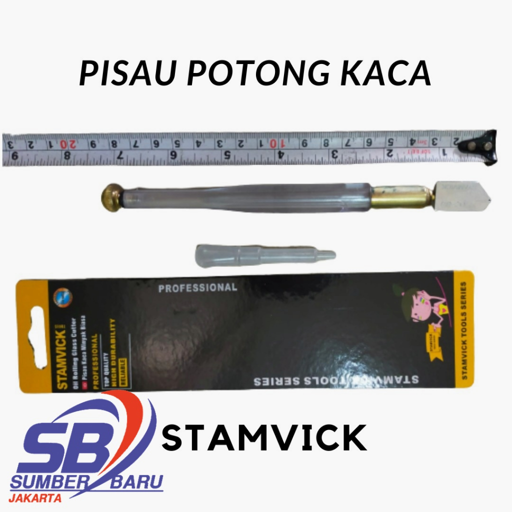 

Alat Pemotong Kaca dan Keramik Pisau Potong Kaca dan Keramik STAMVICK