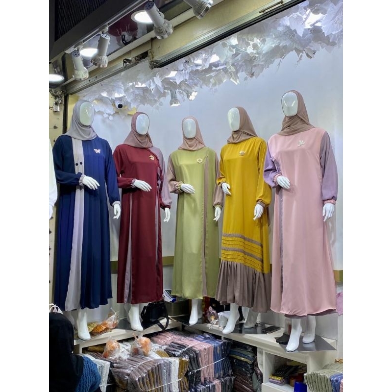 Aulia Dress Crepe Premium