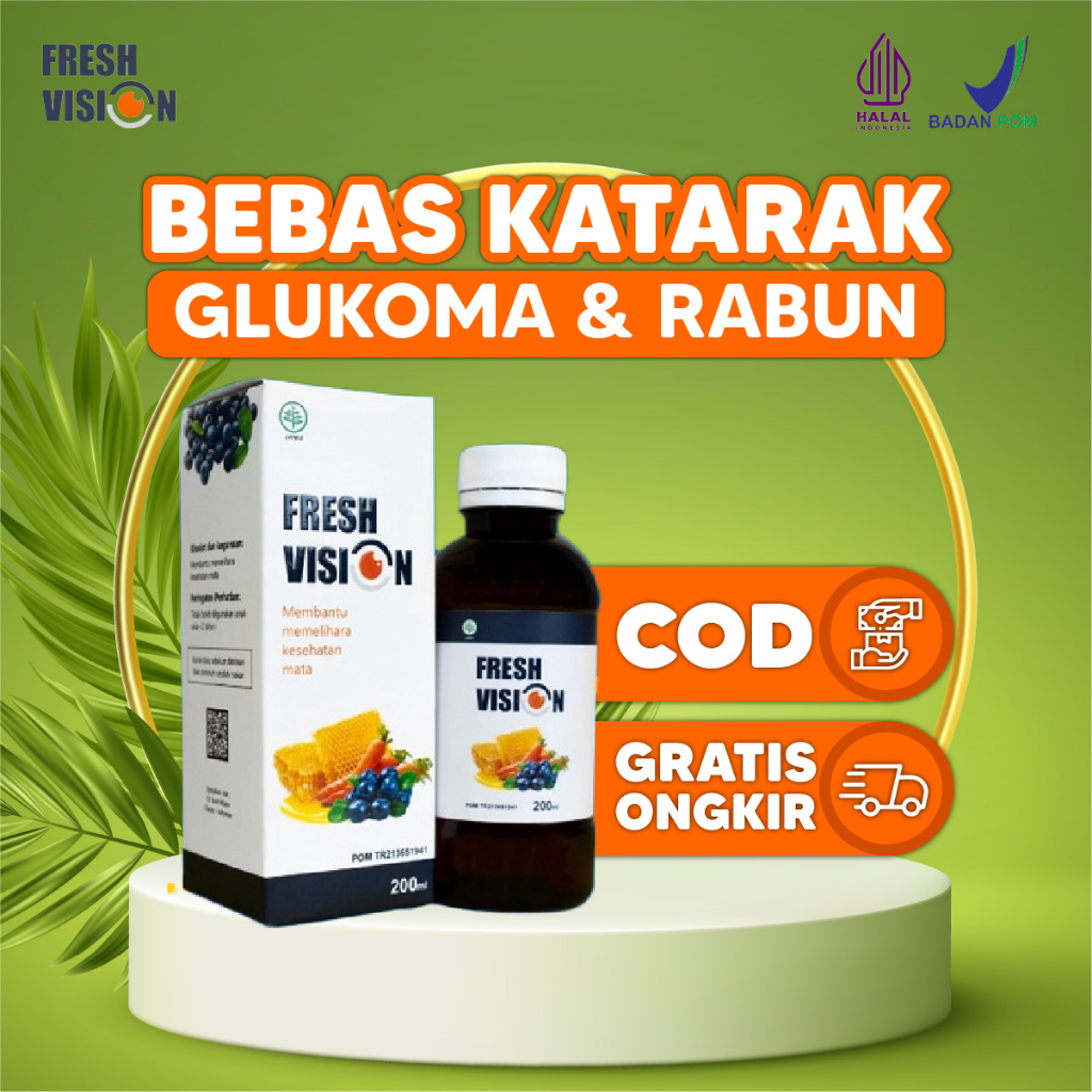 

Fresh Vision Madu Herbal Alami Atasi Masalah Mata Merah dan Minus Isi 200 Ml